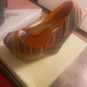 Wedge heels